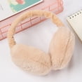 thumbnail image 4 of Cache-Oreilles Unisexes Mode Hiver Femmes Hommes Réchauffe-Oreilles Plcomh Couleur Unie Confortables Cache-Oreilles, 4 of 6
