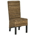 thumbnail image 2 of SAFAVIEH Pembrooke Side Chair Set of 2 Natural, 2 of 7