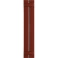 thumbnail image 5 of Ekena Millwork 11 1/4"W x 71"H True Fit PVC Two Board Spaced Board-n-Batten Shutters, Pepper Red (Per Pair - Hardware Not Included), 5 of 8