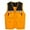 Yellow, variant on Womens Vests Outerwear Women Pocket Coat Short Jacket Winter Sleeveless Fleece Zipper Solid Outerwear