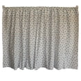 thumbnail image 2 of Cotton Curtain Floral Print 58 Inch Wide Tiny Flower Dots Blue, 2 of 3