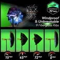 thumbnail image 5 of TUMELLA Strongest Windproof Travel Umbrella (Compact, Superior & Beautiful), Small Strong but Light Portable and Automatic Folding Rain Umbrella, Durable Premium Grip, Fits Car & Backpack, 5 of 8