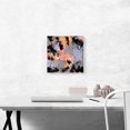 thumbnail image 2 of ARTCANVAS Black Pink Purple Gray Modern Square Canvas Art Print - Size: 12" x 12" (1.50" Deep), 2 of 9