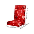 thumbnail image 3 of Decorative Dining Chair Covers For Valentine‘S Day, Home Decoration Chair Covers To Transform Kitchen Or Dining Room For Holiday Parties And Special Meals, 3 of 6