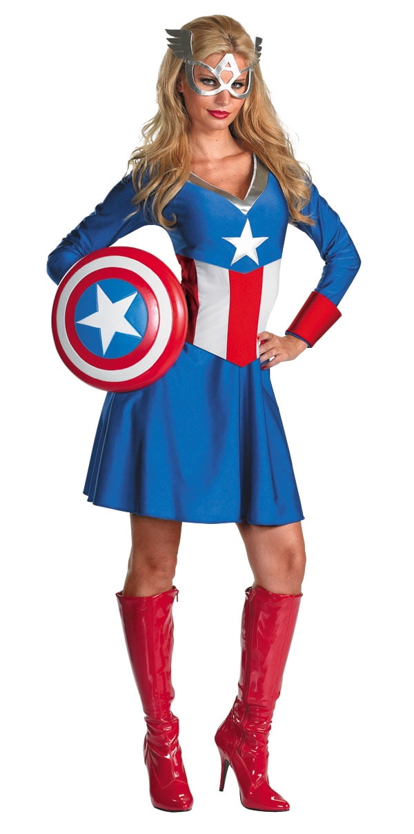 red white and blue fancy dress