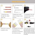 thumbnail image 3 of Kit de 20 conectores eléctricos impermeables para automóvil de 2 pines, enchufe impermeable para automóvil, a prueba de polvo, aislado y sellado, 3 of 5