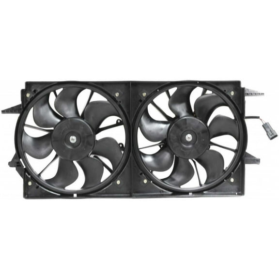 For Pontiac Grand AM A/C Radiator Fan Assembly 1999 00 01 2002 For GM3115105 | 88986473 | 88986474 | 12362564 | S:88986470