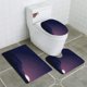 thumbnail image 1 of ABPHQTO Paisaje de montaña Juego de alfombras de baño de 3 piezas Alfombra de baño Alfombra de contorno y tapa de inodoro ABPHQTO  Cont-CHAPPLE-20133, 1 of 2