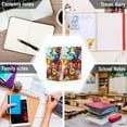 thumbnail image 6 of FORMRS 1-Subject Spiral Notebook 8" x 5" College Ruled 60 Refillable Sheet A5 Hard Cover, Blue Floral Tomatoes, 6 of 7