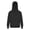 Black, variant on Aislor Kids Boys Girls Long Sleeve Fleece Hoodie Sweatshirt Drawstring Pullover Top with Pockets 3-14