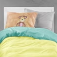 thumbnail image 2 of Monkey Watercolor Fabric Standard Pillowcase, 2 of 2