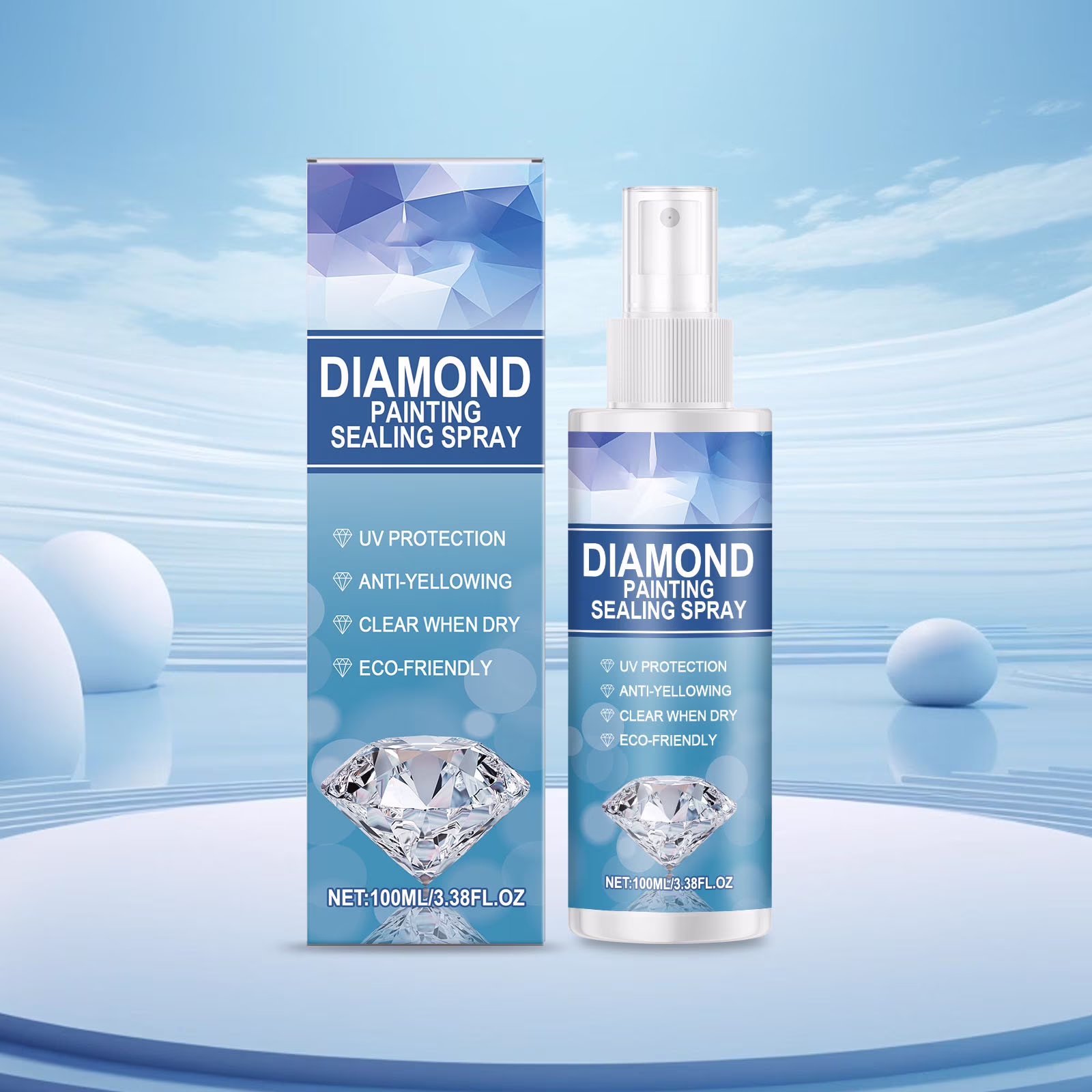 thumbnail image 3 of Spray Acrylic Sealer that is Specifically Formulated to Seal Craft Projects, Dries Crystal Clear is Non-Yellowing No-Run and Quick Drying, 3 of 9