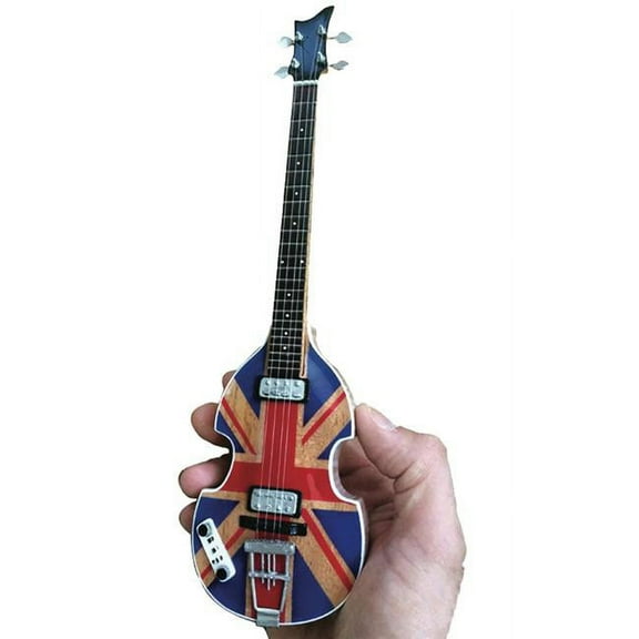 Axe Heaven Guitars 334484 Paul McCartney Union Jack Mini Violin Bass Replica