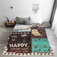 thumbnail image 3 of Sea Otter Blanket Otter Decor Throw Blanket Warm Soft Plush Lightweight Fleece Flannel Otter Stuff Blanket Gifts for Girls Otter Lover Kids Baby Boys Women Men Adults for Sofa Couch Bedding 60"X80", 3 of 6