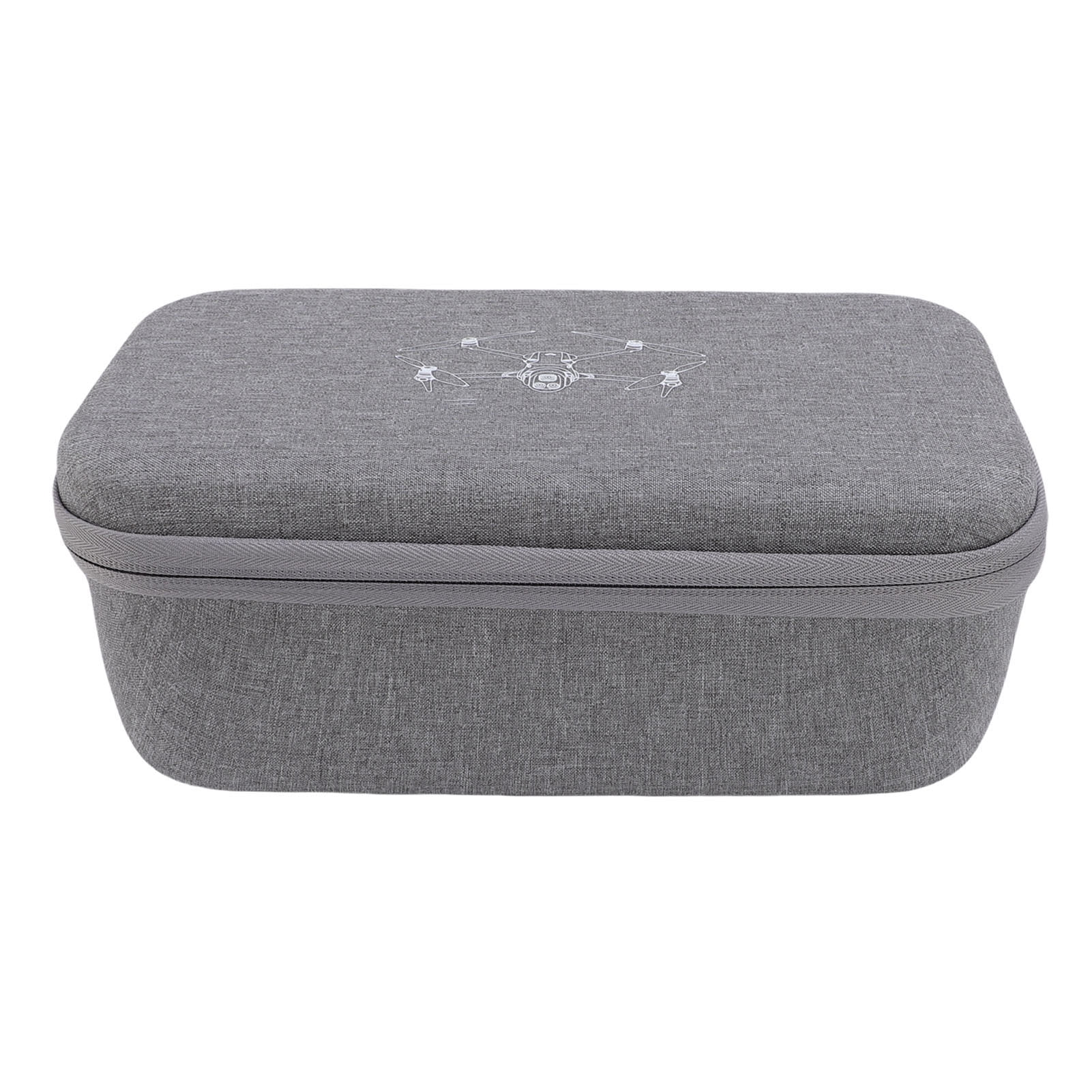 BIMZUC Portable Drone Storage Bag Fit for 4 Pro Shock Absorbing Built-in Mesh Pockets Travel Carrying Case Protector Organizer Holder with Velvet Interior for Aerial Drone Accessories (11.8 inches)