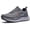 Grey, variant on Men's Orthopedic Waterproof Trail Running Shoes: Comfortable Arch Support Cross Training Athletic Sneakers, Orthotic Hiking Tennis Walking Sports Shoes
