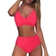 thumbnail image 4 of Traje de baño para mujer, moda para mujer, traje de baño sólido sin mangas, push-up, acolchado, traje de baño, ropa de playa, trajes de baño para mujer, 4 of 6