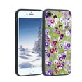 thumbnail image 1 of Compatible with iPhone 8 Phone Case, Pansies-536 Case Silicone Protective for Teen Girl Boy Case for iPhone 8, 1 of 1