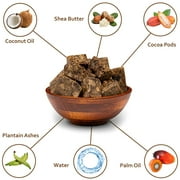 Raw African Black Soap 5 lbs. Bulk Wholesale 100% Pure Natural Organic From Ghana. Acne Treatment, Aids Against Eczema & Psoriasis, Dry Skin, Scars and Dark Spots. Great For Pimples, Blackhead.