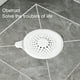 thumbnail image 4 of Advancent Cubierta de filtro de lavabo para fregadero de cocina y oficina en casa, colador de silicona para el pelo, tapón de drenaje Juegos de accesorios de baño Blanco, 4 of 6