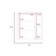 thumbnail image 5 of Gabinete de Baño Madera Excelsior Blanco Perla C/3 Entrepaños, 5 of 5