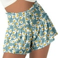 thumbnail image 1 of Honeeladyy Sales Online Women Shorts for Women Drawstring Shorts Casual Summer Flowy High Waisted Spors Shorts Quick Dry Cute Printed Beach Short Pants, 1 of 6