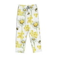 thumbnail image 4 of Sigee Sweet Honey Print Women's Soft Pajama Pants - Breathable and Comfortable Lounge Sleep Bottoms with Elastic Waistband and Pockets-XX-Large, 4 of 9