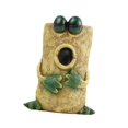 thumbnail image 4 of maceta con forma de rana, decoración creativa para el hogar, estatua artesanal, maceta de bonsái, pequeña para césped, decoración de balcón Amarillo, 4 of 8