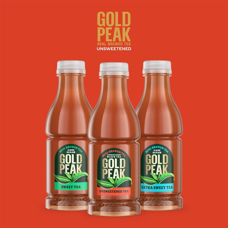 Gold Peak Unsweetened Black Tea Bottles, 16.9 fl oz, 6 Pack photo 8