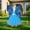 Blue-1, variant on AuroraX Summer Porch Goose Clothes Sets for 23" Goose,Happy Birthday Goose Outfits,Party Cute Porch Goose Accessories Lawn Yard Patio Decor