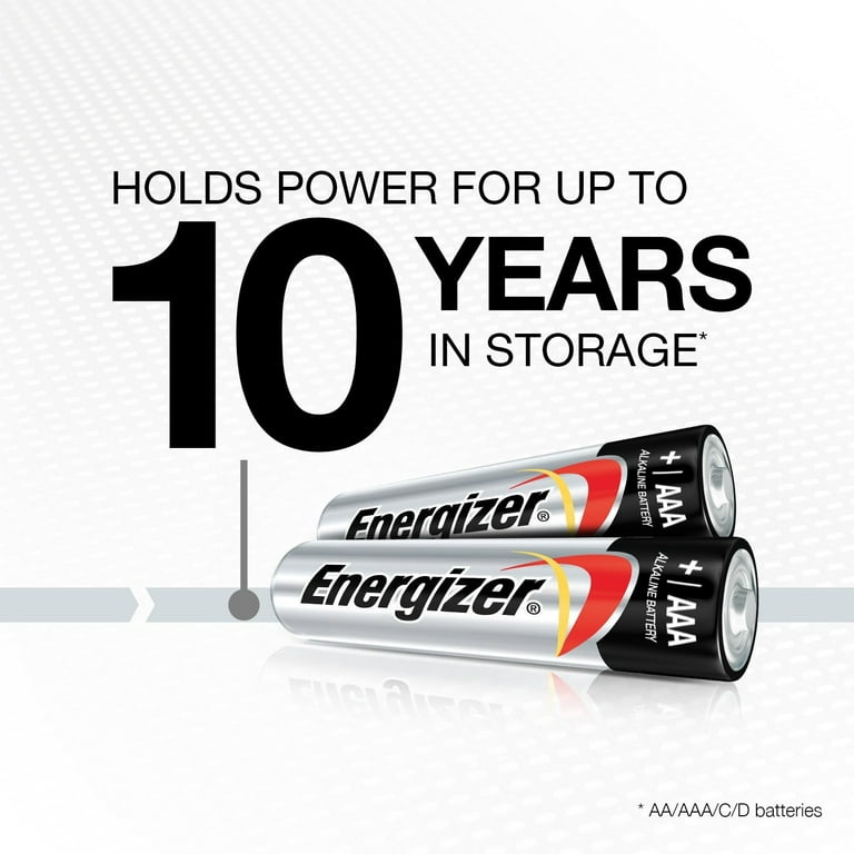 Energizer MAX AAA Alkaline Battery - 4 pack