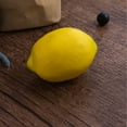 thumbnail image 6 of VINOIC Artificial Lemon Fruit, Realistic Resin Table Decor, Lifelike Display Prop for Dining Table Centerpiece Store Cabinet Photography Food Decoration, Yellow, 6 of 9