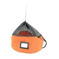 thumbnail image 2 of Lipstore RV Hose Storage Bag Organization Utility Bag Oxford Portable Pouch Drawstring Mesh Top for Home Yard Electrical Cords Kitchen Orange, 2 of 8