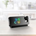 thumbnail image 4 of maytalsory Digital Projection Alarm Clock Brightness Adjustable for Kids Elders Adults Black, 4 of 9