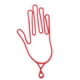 thumbnail image 1 of MAGT Camillas de Guantes de Golf, 2 Piezas de plástico Duradero Rojo Guantes de Golf Camilla de Guantes de Golf Colgador para Deportes al Aire Libre, 1 of 5