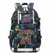 thumbnail image 1 of Mochila Oxford de tela Oxford con dibujos animados de Kobes Bryants para niños, 1 of 1