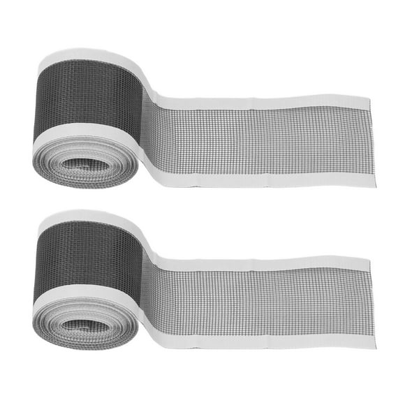 Linear Shower Drain Cover, Shower Drain Cover Hair Catcher 2 Rolls for Bathtubs