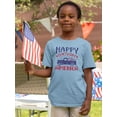 thumbnail image 2 of Happy Birthday America! T-Shirt Toddler -Image by Shutterstock,  3 Toddler, 2 of 4