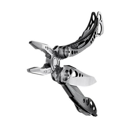 LEATHERMAN - Skeletool CX Lightweight Multitool with Pliers, Knife, and Bottle Opener, Stainless