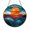 Acrylic 3.5 Inch, variant on Ocean Waves at Sunrise Window Hanging Suncatcher, Relaxing Coastal Style Home Decor