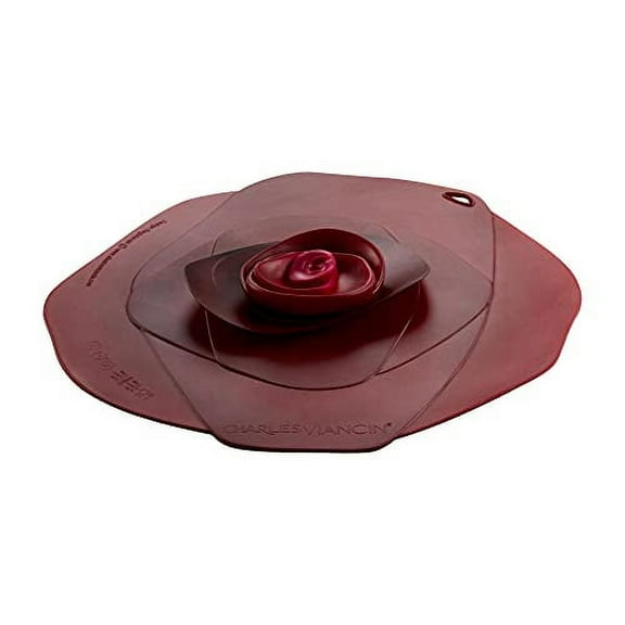 Charles Viancin Silicone Lid | 9" Rose (Dark Red)