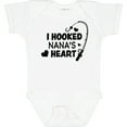 thumbnail image 3 of Inktastic I Hooked Nana's Heart with Fishing Rod Boys or Girls Baby Bodysuit, 3 of 5