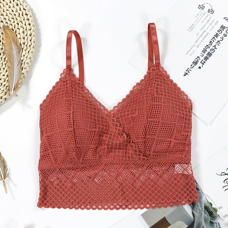 

〖TOTO〗Intimates For Women New Sling Underwear Wrapped Chest Lace Without Steel Ring Underwear