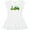 AA-White, variant on Inktastic Second Birthday Tractor Girls Baby Dress