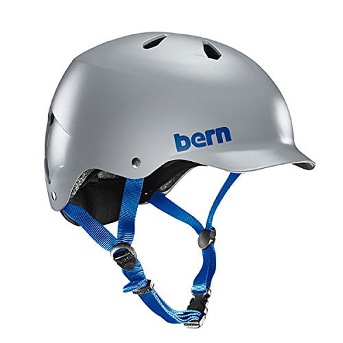 Bern Men's Watts thin shell Urban Cycling Helmet Watts Satin Grey. 
