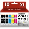 thumbnail image 1 of Paquete de 10 cartuchos de tinta ALLWORK PGI270XL CLI271XL, 1 of 6