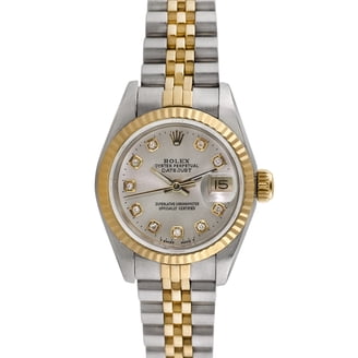 Women’s Philip stein mother of pearl face stainless steel watch 35 mm Philip Stein Mother of Pearl Stainless Steel Teslar Women main image 2