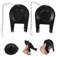 thumbnail image 1 of Homoyoyo 2pcs Toilet Water Valve Black PVC for Easy Installation Homeowners, 1 of 6