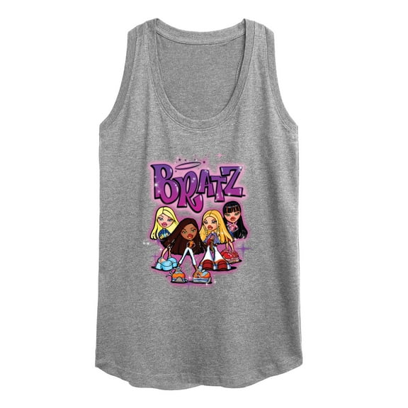 Bratz - Classic Cartoon Dolls - Women's Racerback Tank Top