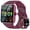 Burgundy, variant on Smart Watch for Men Women, with Bluetooth Calling, AI Voice Assistant, 100+ Sports Modes, 1.85'' Fitness Tracker for Android and iPhone (Black)